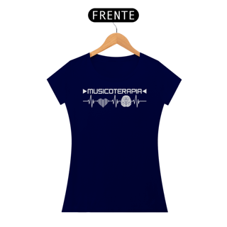 Nome do produto Camiseta Baby Long Musicoterapia Batimentos Cardíacos Conexão Coração e Cérebro - Versão Estampa Branca