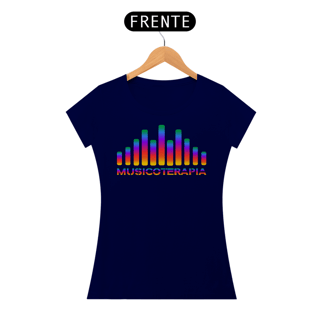 Nome do produto Camiseta Baby Long Musicoterapia - Versão Estampa Colorida