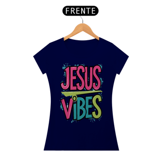 Nome do produto Camiseta Baby Long - Jesus Vibes