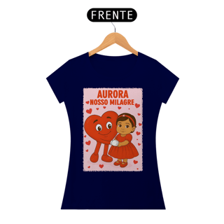 Nome do produto Camiseta Baby Long - Aurora - Nosso Milagre