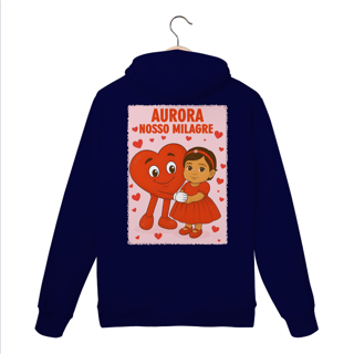 Nome do produto Moletom Canguru - Aurora - Nosso Milagre