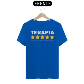 Nome do produto Camiseta Unissex - Terapia - Eu Recomendo