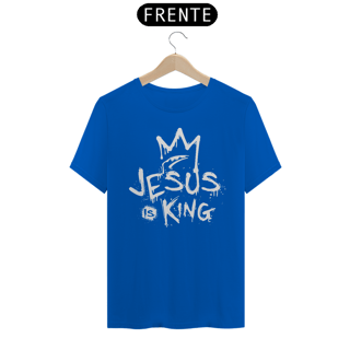 Nome do produto Camiseta Tradicional - Jesus Is King