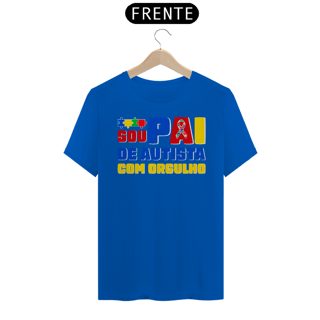 Nome do produto Camiseta Unissex - Sou Pai de Autista Com Orgulho