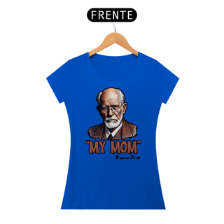 Nome do produto Camiseta Baby Long My Mom Sigmund Freud