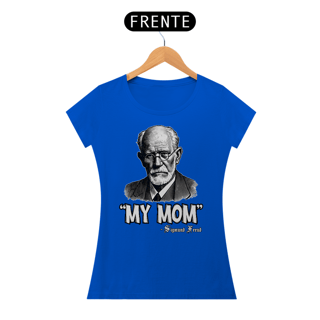 Nome do produto Camiseta Baby Long My Mom Sigmund Freud