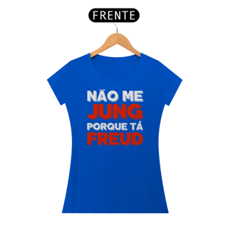 Nome do produto Camiseta Baby Long Não Me Jung Porque Tá Freud