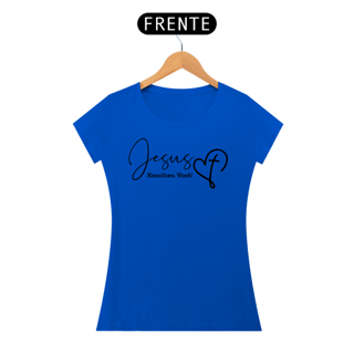 Nome do produto Camiseta Baby Long - Jesus Escolheu Você