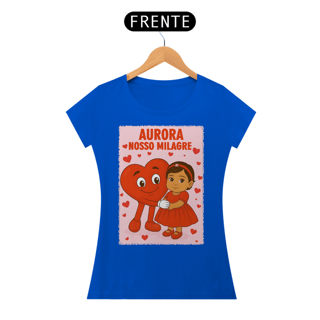 Nome do produto Camiseta Baby Long - Aurora - Nosso Milagre