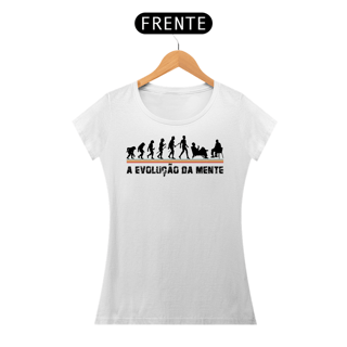 Nome do produto Camiseta Baby Long - A Evolução da Mente