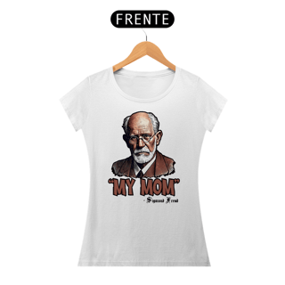 Nome do produto Camiseta Baby Long My Mom Sigmund Freud