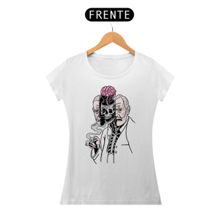Nome do produto Camiseta Baby Long Freud - Arte Cerebral