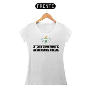 Nome do produto Camiseta Baby Long Lute Como Uma Assistente Social