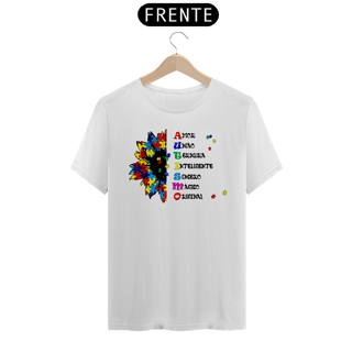 Nome do produto Camiseta Unissex Qualidades do Autismo