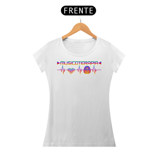 Nome do produto Camiseta Baby Long Musicoterapia Batimentos Cardíacos Conexão Coração e Cérebro - Versão Estampa Colorida