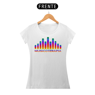 Nome do produto Camiseta Baby Long Musicoterapia - Versão Estampa Colorida