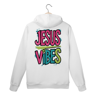 Nome do produto Moletom Canguru - Jesus Vibes