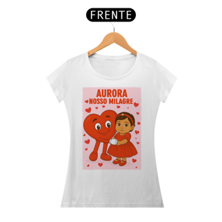 Nome do produto Camiseta Baby Long - Aurora - Nosso Milagre