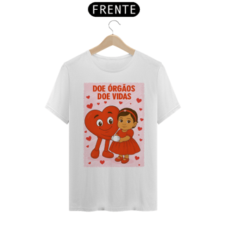 Nome do produto Camiseta Unissex - Doe Órgãos - Doe Vidas