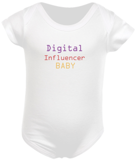 Nome do produto Body Infantil - Digital Influencer Baby