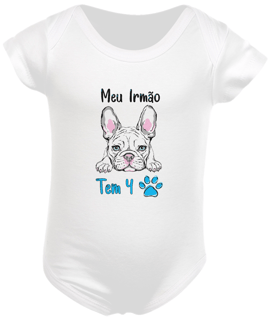 Body Infantil - Meu Irmão Tem 4 Patas