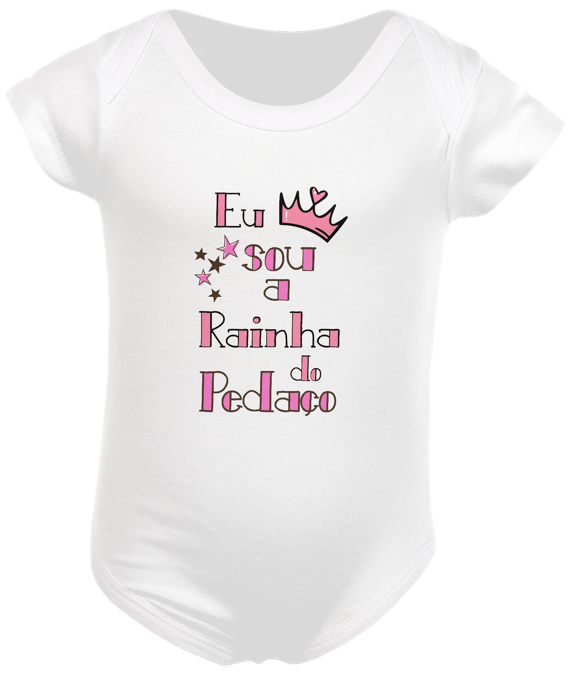 Body Infantil - Eu Sou a Rainha do Pedaço
