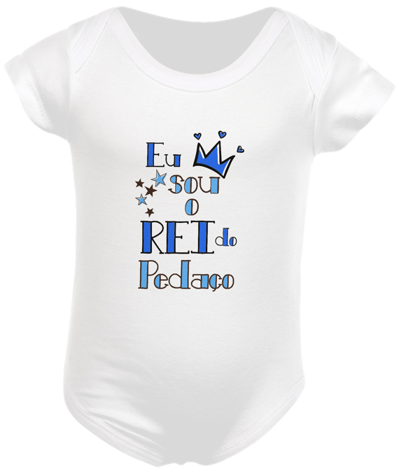 Body Infantil - Eu Sou o Rei do Pedaço