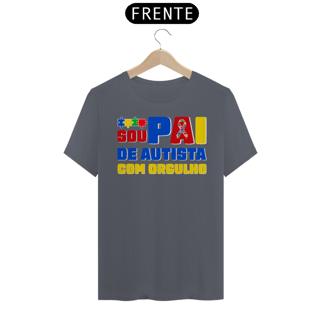 Nome do produto Camiseta Unissex Classic - Sou Pai de Autista Com Orgulho