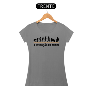 Nome do produto Camiseta Baby Long - A Evolução da Mente