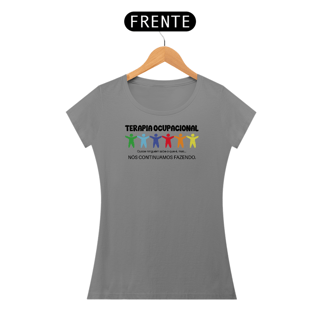 Nome do produto Camiseta Baby Long - Terapia Ocupacional - Quase Ninguém Sabe o Que é, Mas...