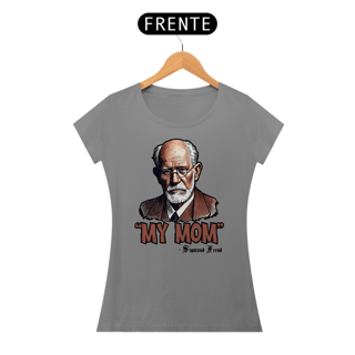 Nome do produto Camiseta Baby Long My Mom Sigmund Freud