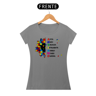 Nome do produto Camiseta Baby Long Qualidades do Autismo