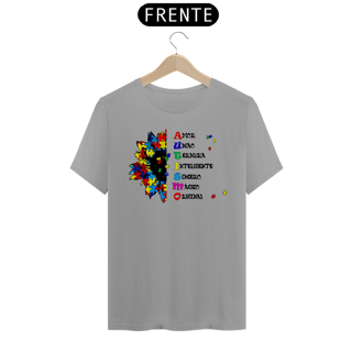 Nome do produto Camiseta Unissex Qualidades do Autismo