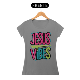 Nome do produto Camiseta Baby Long - Jesus Vibes