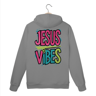 Nome do produto Moletom Canguru - Jesus Vibes