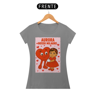 Nome do produto Camiseta Baby Long - Aurora - Nosso Milagre