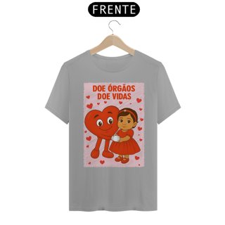 Nome do produto Camiseta Unissex - Doe Órgãos - Doe Vidas