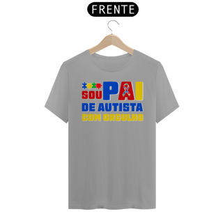 Nome do produto Camiseta Unissex - Sou Pai de Autista Com Orgulho