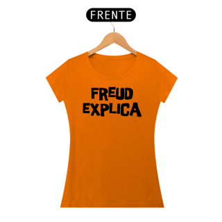 Nome do produto Camiseta Baby Long Freud Explica
