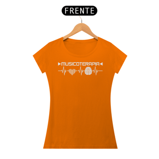 Nome do produto Camiseta Baby Long Musicoterapia Batimentos Cardíacos Conexão Coração e Cérebro - Versão Estampa Branca