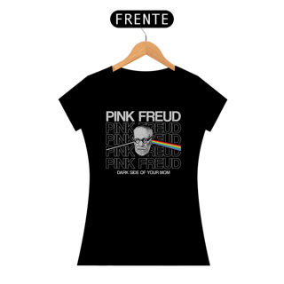 Nome do produto Camiseta Baby Long Pink Freud - Dark Side Of Your Mom