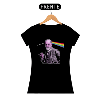 Nome do produto Camiseta Baby Long Pink Freud - Modelo 2