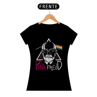 Nome do produto Camiseta Baby Long Pink Freud - Modelo 1