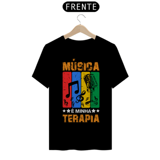Nome do produto Camiseta Unissex Música É Minha Terapia