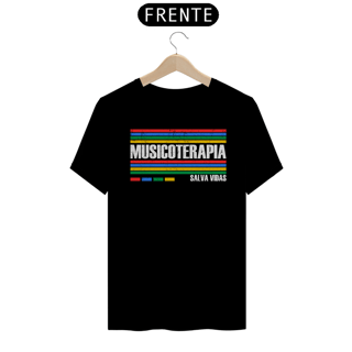 Nome do produto Camiseta Unissex Musicoterapia Salva Vidas