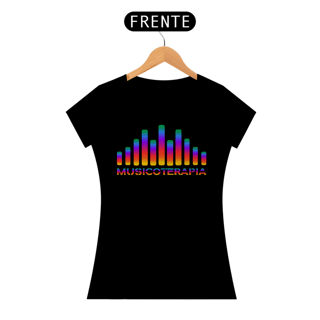 Nome do produto Camiseta Baby Long Musicoterapia - Versão Estampa Colorida