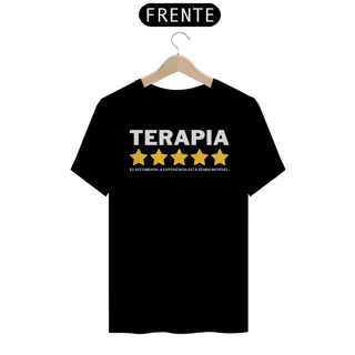 Nome do produto Camiseta Unissex - Terapia - Eu Recomendo