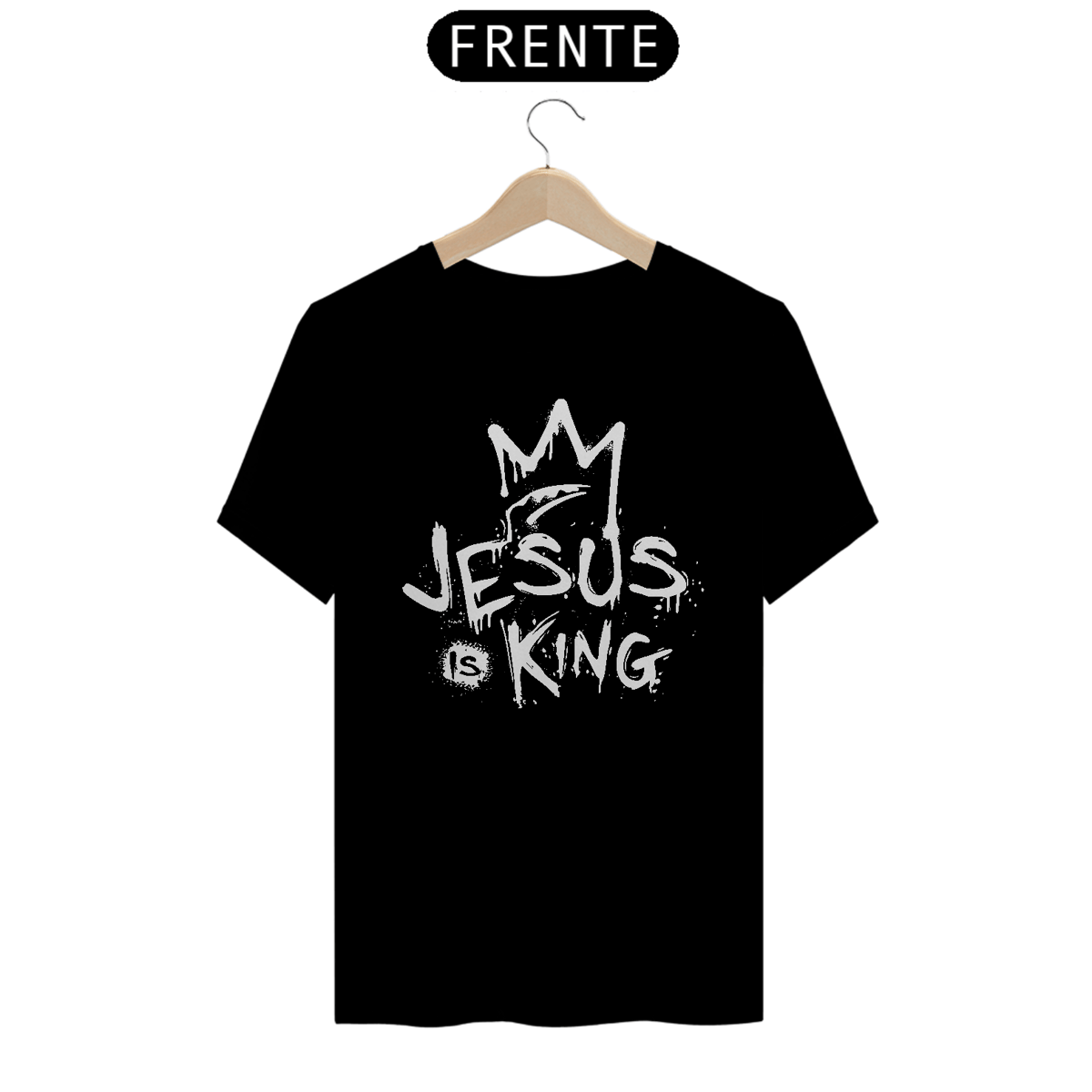 Nome do produto: Camiseta Tradicional - Jesus Is King