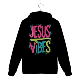 Moletom Canguru - Jesus Vibes