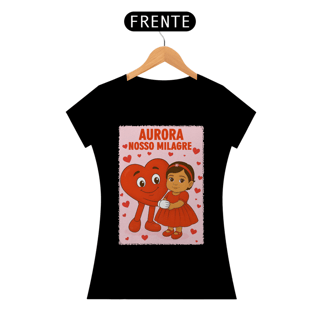 Camiseta Baby Long - Aurora - Nosso Milagre